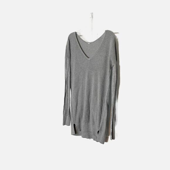 Lululemon The Sweater Life Heathered Medium Grey Pullover Women’s Size Small / 6 - Picture 6 of 8